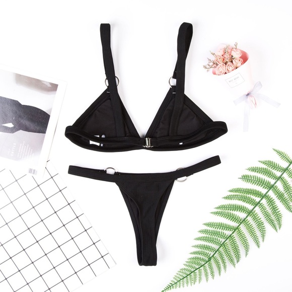 Black Bikini Set - Picture 3 of 4